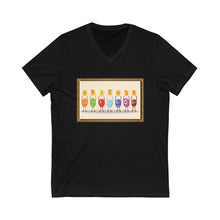 Load image into Gallery viewer, Unisex Jersey Short Sleeve V-Neck Tee