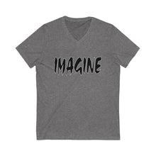 Load image into Gallery viewer, Unisex Jersey Short Sleeve V-Neck Tee