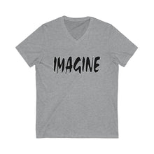 Load image into Gallery viewer, Unisex Jersey Short Sleeve V-Neck Tee