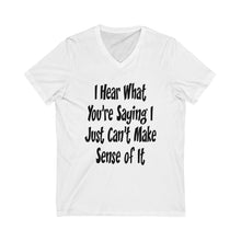 Load image into Gallery viewer, Unisex Jersey Short Sleeve V-Neck Tee